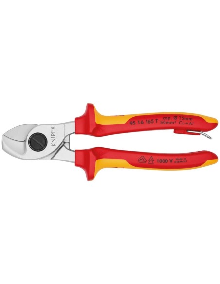 CORTACABLES VDE 165MM CON OJAL SEG