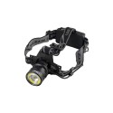 PORTATIL DE LUZ FRONTAL CREE + COB 800LM