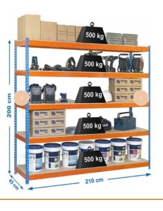 SIMONFORTE 2104-5 CHIPBOARD AZUL/NARANJA/MADER