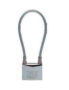 CANDADO INOX50 CABLE LLAVES IGUALES
