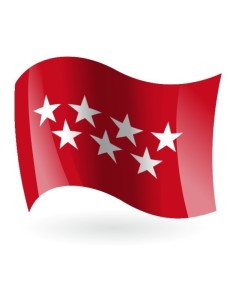 BANDERA 1200 X 1000 COMUNIDAD DE MADRID