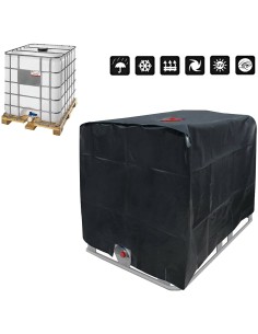 FUNDA IMPERMEABLE PARA DEPOSITO IBC DE 1200 X 1000 X 1160 MM