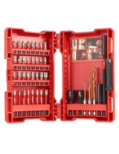 ESTUCHE DE 40 PUNTAS SHOCKWAVE + ADAPTADOR ANGULAR