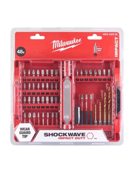 ESTUCHE 48 PUNTAS SHOCKWAVE G2 PH-PZ-TX-PL