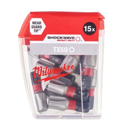 PUNTA IMPACTO SHOCKWAVE TX50X25MM 20 UD