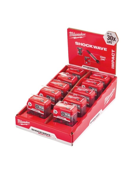 PUNTA IMPACTO SHOCKWAVE TX50X25MM 20 UD