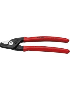 CIZALLA PARA CABLE CON MANGOS DE PLASTICO 160MM FORMA ESTRECHA CABEZA