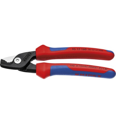 CIZALLA PARA CABLE CON MANGO VARIOS COMPONENTES DE 160MM CABEZA DELGADA
