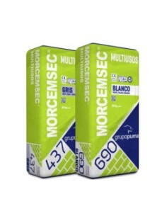 SACO MORTERO SECO MORCEMSEC MULTIUSO GRIS 437 GP CSIV W0 25 KG