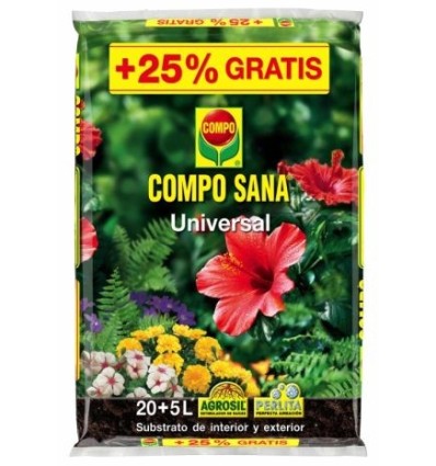 SUSTRATO CULTIVO UNIV COMPO COMPOSANA 1120904011 25 LT