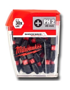 PUNTA IMPACTO SHOCKWAVE PH2X25MM 25 UD