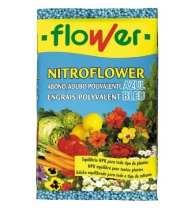 ABONO NITROFLOWER AZUL 750 GR