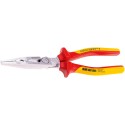 ALICATES INSTALACION EL. VDE 180MM 6EN1 POLO ELECTRICO CON FUNDA 2 COMPONENTES