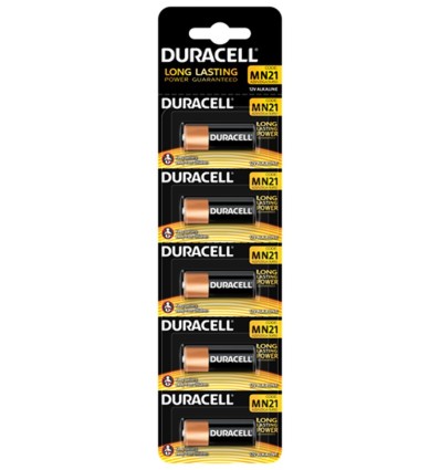 PILA ALCALINA MN21 DURACELL 5000394034037 5 PZ