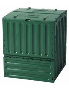 COMPOSTADOR JARD 80X80X95CM 600L GRAF PP VER 627001