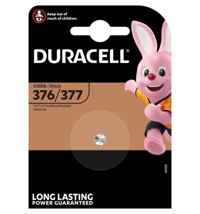 PILA BOTON 377 SR66 DURACELL 1 PZ