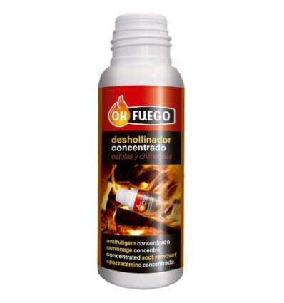 DESHOLLINADOR CHIMENEA CONC. 250GR OK FUEGO