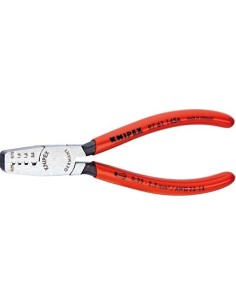 ALICATES VIROLA CABLE CON MANGOS DE PLASTICO MM 0.25-2.5QMM