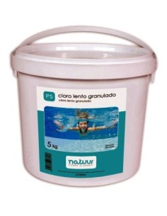 CLORO DISOLUCION LENTA PISCINAS GRANULADO 5 KG