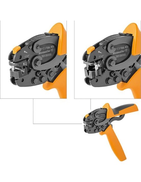 HERRAMIENTA CRIMPAR PZ 6 ROTO ADJ 0.14-6QMM