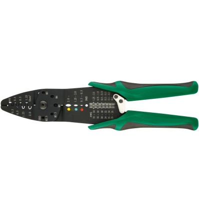 CRIMPADORA PARA TERMINALES DE CABLE AISLADOS 0.5-6QMM
