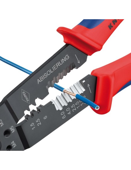 CRIMPADORA 9722240 PARA TERMINALES DE CABLE AISLADOS 0.75-6QMM