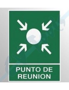 CARTEL PVC 21X29 FOTOLUM. PUNTO REUNION