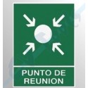 CARTEL PVC 21X29 FOTOLUM. PUNTO REUNION