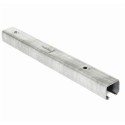 GUIA PUERTA CORREDERA 3MT SUPERIOR U-30 ACERO GALVANIZADO 75 KG