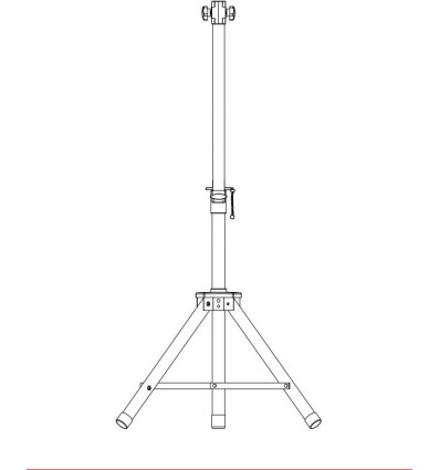 TRIPODE ESTUFA EXT NATUUR