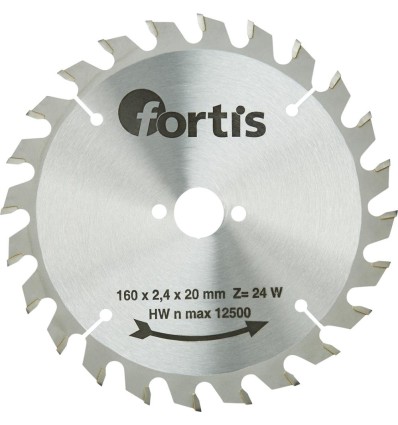 HOJA SIERRA CIRCULAR MD 160X2.4 X20MM Z20W