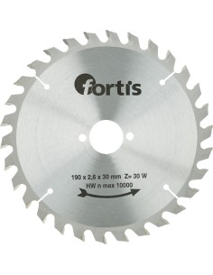 HOJA SIERRA CIRCULAR MD 190X2.4 X30MM Z30W