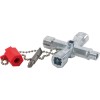 LLAVE PARA ARMARIO DE DISTRIBUCION DOUBLEHEAD KEY S+B