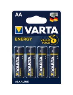 PILA ALCALINA LR06 AA 1.5V ENERGY VARTA 4 PZ