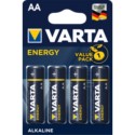 PILA ALCALINA LR06 AA 1,5V ENERGY VARTA 4 PZ