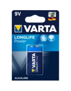 PILA ALCALINA 6LR61 9V LONGLIFE POWER VARTA
