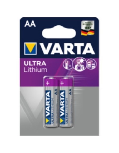 PILA ALCALINA LR06 AA 1,5V PROFESIONAL LITHIUM VARTA