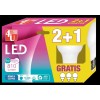 LAMPARA LED STD 8.5W E27 240º 810LM 65K CAJA 2+1