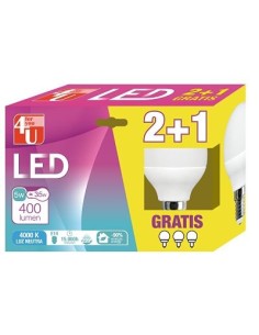 LAMPARA LED ESF 5.5W E14 220º 470LM 40K CJ2+1