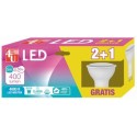 LAMPARA LED GU10 5W 110º 400LM 40K CAJA 2+1