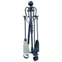 JUEGO CHIMENEA CAL. BOLA FORJA 70CM 4PZ EL ZORRO 4 PZ