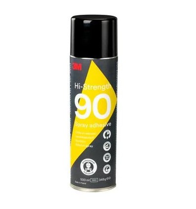 ADHESIVO EN SPRAY 90 ALTAS PRESTACIONES TRANSPARENTE 500 ML