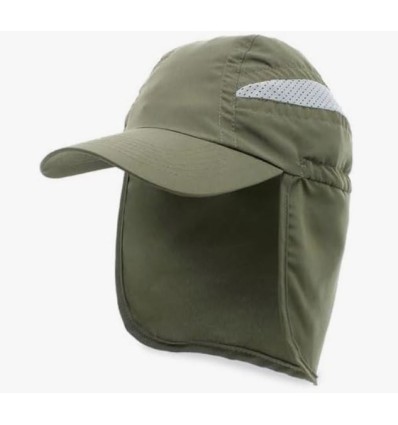 GORRA CON PROTECCION NUCA VERDE