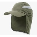 GORRA CON PROTECCION NUCA VERDE