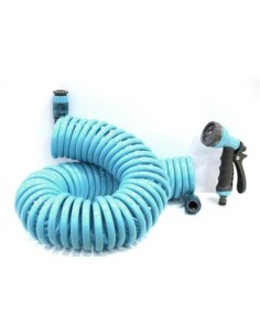 MANGUERA RIEGO 15MT ESPIRAL NATUUR PU +ACC NT110402 PZ