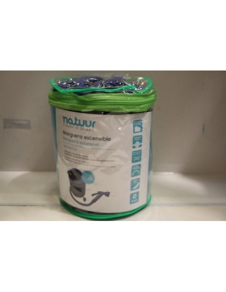MANGUERA RIEGO 5-15MT EXTEN NATUUR AZ TRICAPA NT118532
