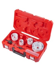 JUEGO CORONAS HOLE DOZER 9 PIEZAS ESPECIAL GALP 44-57-68-76-114 MM Y ACCESORIOS