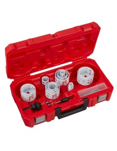JUEGO CORONAS HOLE DOZER 17 PZAS 20-22-25-32-40-44-51-57-64-65-67-68-76MM Y ACC