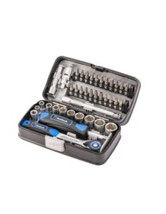 JUEGO 38 PZ VASOS Y PUNTAS 1/4 RB38 COMPACT