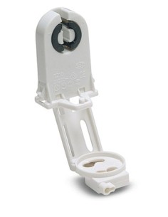 PORTALAMPARAS ELEC 27X86X12 FLUORES G13 P/CEB ABS BL FAMAT